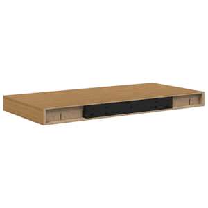 Nástěnná polička 2 ks Béžová 50 x 23,5 x 3,8 cm - obrázek 9