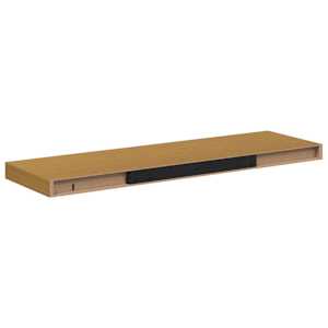 Nástěnná polička 2 pcs Béžová 80 x 23,5 x 4 cm kompozitní dřevo - obrázek 9