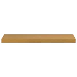Nástěnná polička 2 pcs Béžová 80 x 23,5 x 4 cm kompozitní dřevo - obrázek 7