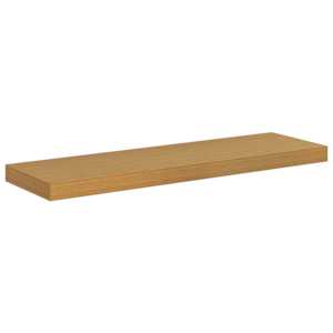 Nástěnná polička 2 pcs Béžová 90 x 23,5 x 4 cm kompozitní dřevo - obrázek 6