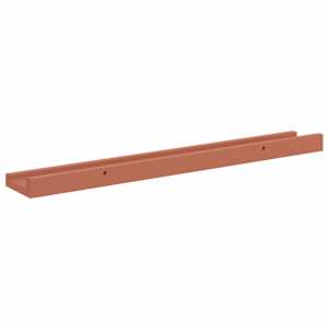 Nástěnná polička 2 pcs Červená 60 x 9 x 3 cm kompozitní dřevo - obrázek 9