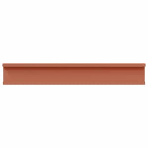 Nástěnná polička 2 pcs Červená 60 x 9 x 3 cm kompozitní dřevo - obrázek 10