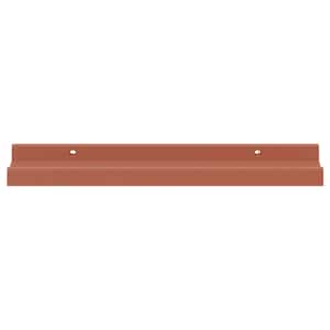 Nástěnná polička 4 pcs Červená 40 x 9 x 3 cm kompozitní dřevo - obrázek 7