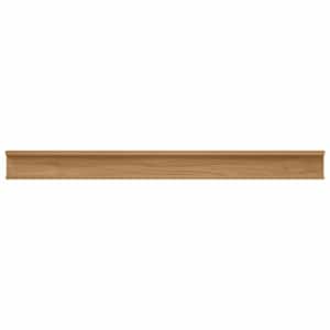 Nástěnná polička 2 pcs Hnědá 100 x 9 x 3 cm kompozitní dřevo - obrázek 10