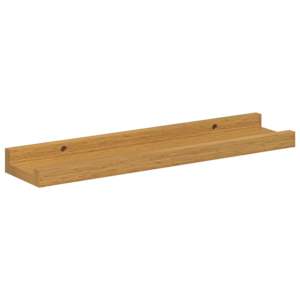 Nástěnná polička 2 pcs Béžová 40 x 9 x 3 cm kompozitní dřevo - obrázek 6