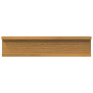 Nástěnná polička 2 pcs Béžová 40 x 9 x 3 cm kompozitní dřevo - obrázek 10