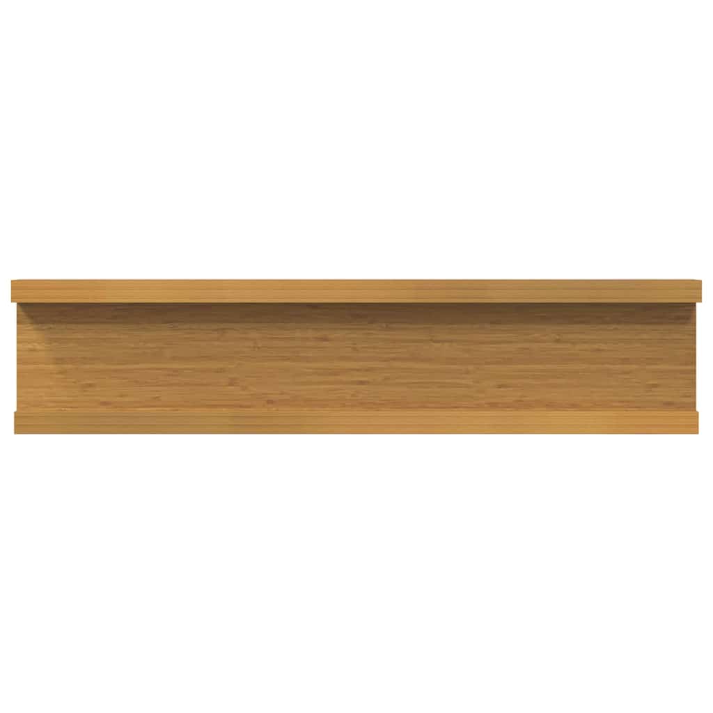Wandplank met plank 4 pcs Beige 40 x 9 x 3 cm Bewerkt hout | luizaXL | Dé meubelwinkel voor elk interieur Wandplank met plank 4 pcs Beige 40 x 9 x 3 cm Bewerkt hout - Afbeelding 10