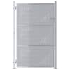 vidaXL Aia aed 85 x 144 cm Roostevaba teras H&otilde;bedane Lukustatav