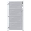 vidaXL Aia aed 85 x 174 cm Roostevaba teras H&otilde;bedane Lukustatav