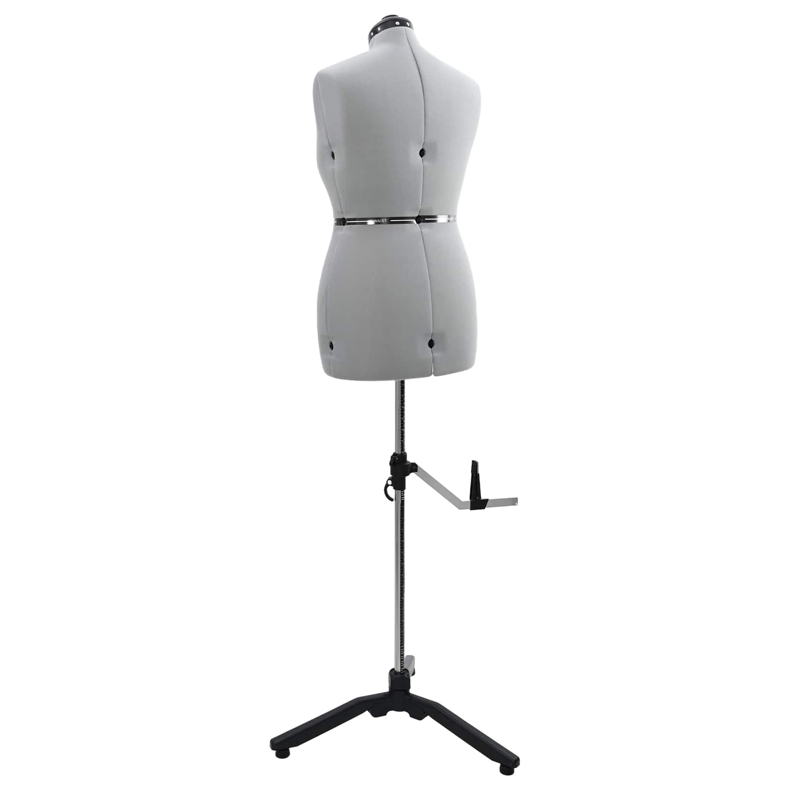 Prilagodljiv obrazec obleke za ženske Siva m Žamet - slika 6