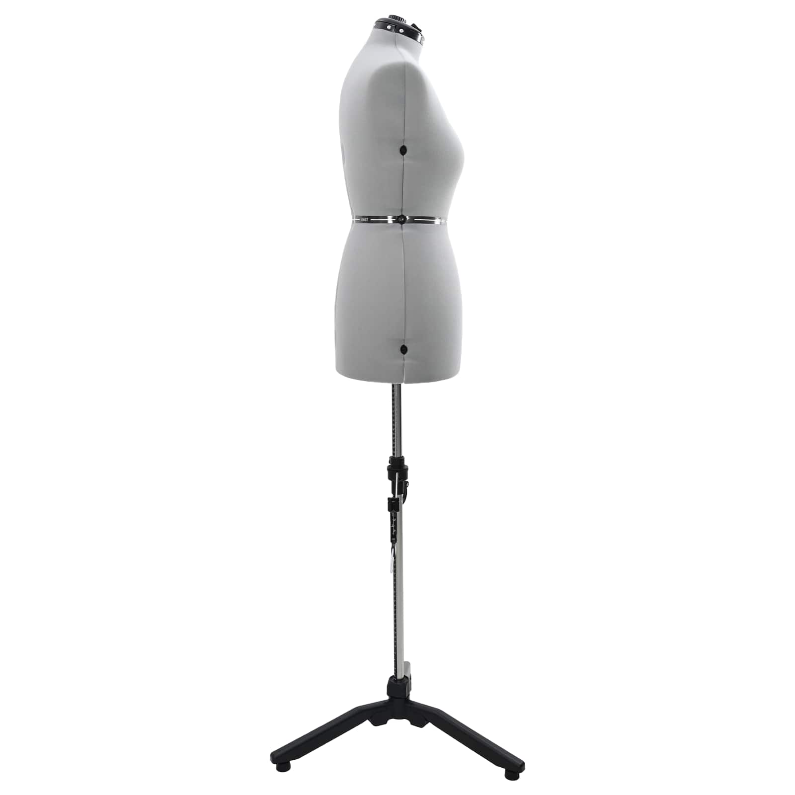 Prilagodljiv obrazec obleke za ženske Siva m Žamet - slika 4