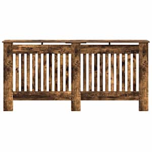Kryt radiátoru Kouřový dub 172 x 19 x 81,5 cm Kompozitní dřevo - obrázek 4