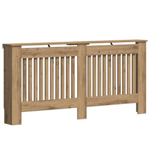 vidaXL Radiaatori kate Artisan tamm 172 x 19 x 81,5 cm Tehispuit