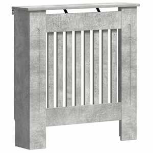 Kryt radiátoru Betonově šedá 78 x 19 x 81,5 cm Kompozitní dřevo - obrázek 2