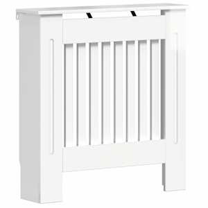 Kryt radiátoru Bílá s vysokým leskem 78 x 19 x 81,5 cm - obrázek 2