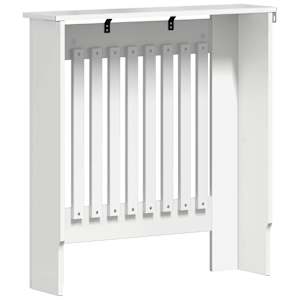 Kryt radiátoru Bílá s vysokým leskem 78 x 19 x 81,5 cm - obrázek 6