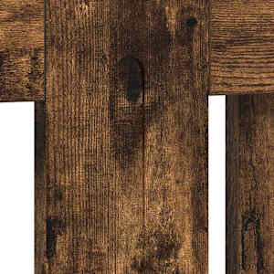 Kryt radiátoru Kouřový dub 78 x 19 x 81,5 cm Kompozitní dřevo - obrázek 8