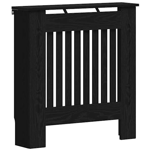 vidaXL Radiaatori kate Must tamm 78 x 19 x 81,5 cm Tehispuit