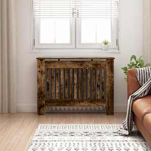 Pokrov radiatorja Dimljeni oreh 112 x 19 x 81,5 cm