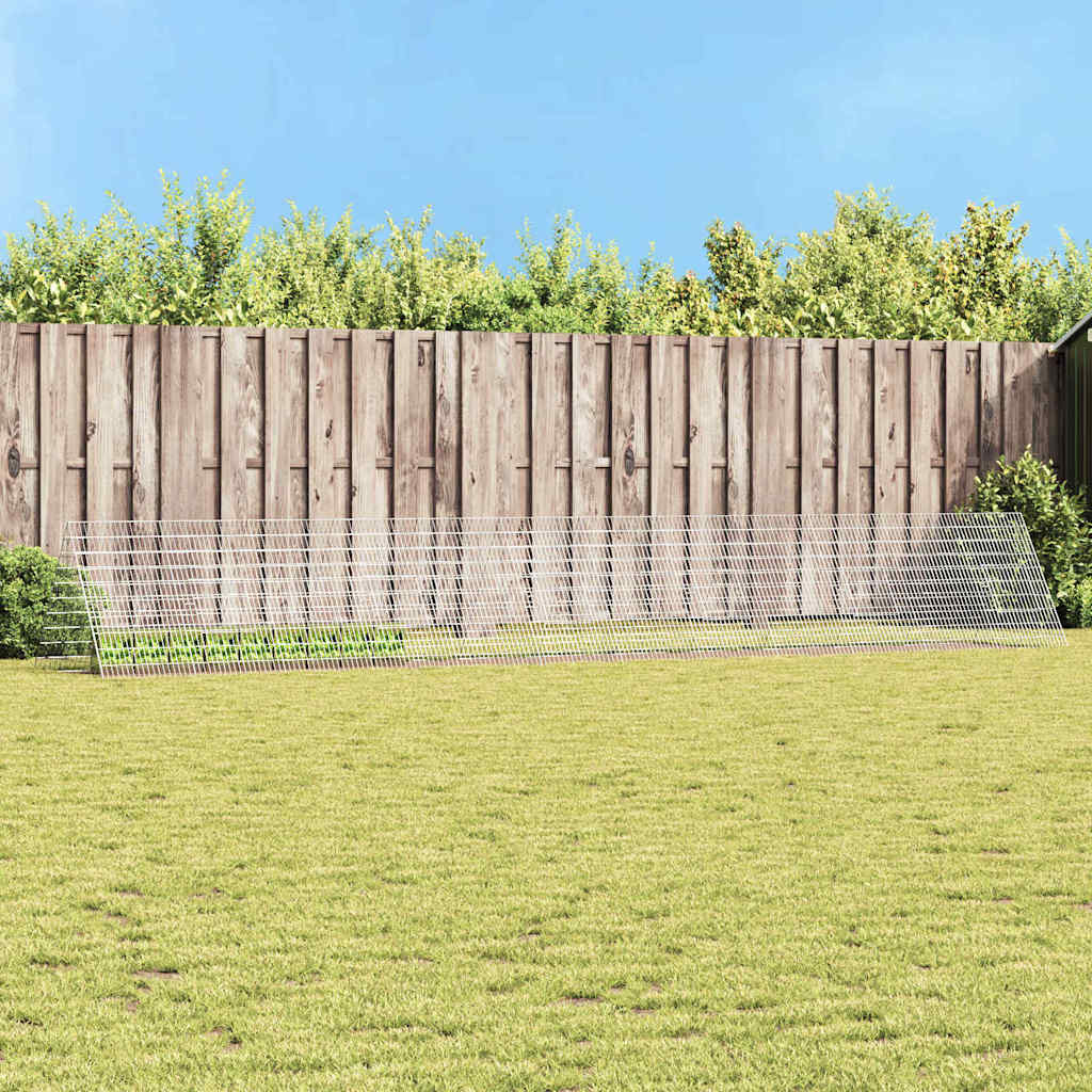 Triušių narvas Sidabro 215 x 100 x 85 cm Cinkuota plienas