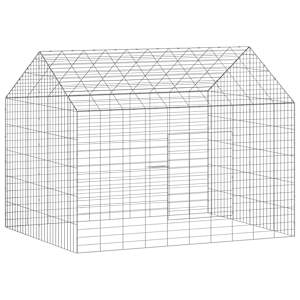 vidaXL K&uuml;&uuml;liku Aedik H&otilde;bedane 100 x 78 x 78 cm Tsinkteras