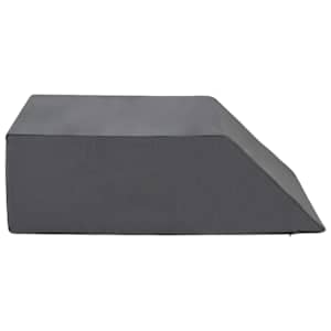 Polštář na nohy Jednobarevný Šedá 63 x 52 x 19 cm PU pěna - obrázek 5
