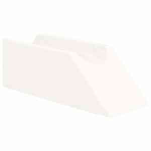 vidaXL Jalapadi 68 x 25 x 21,5 cm K&otilde;va PU Vaht Valge