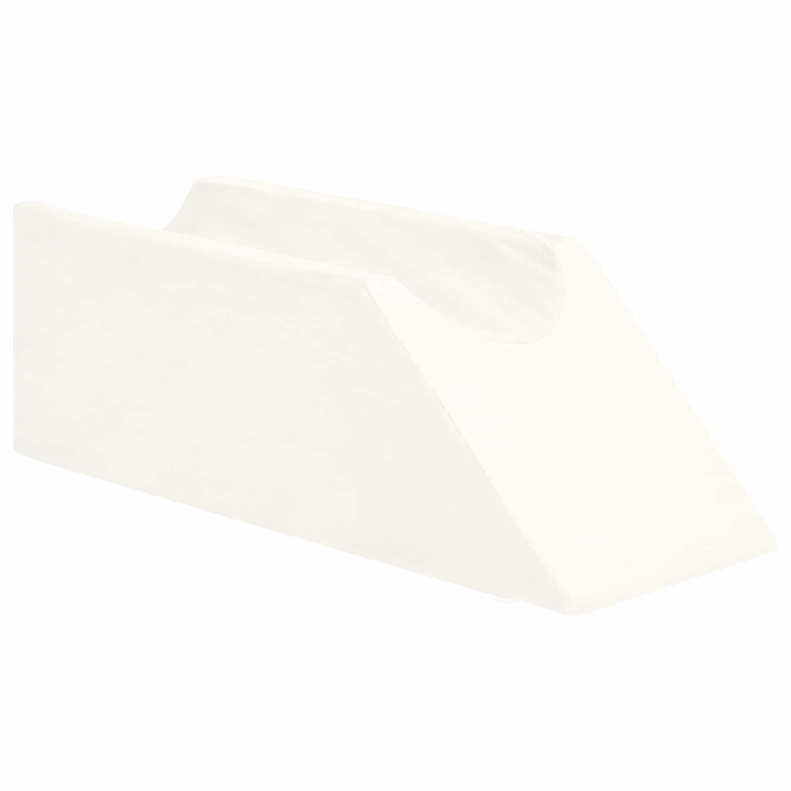 Thumbnail - vidaXL Bein Kissen Uni Weiß 68 x 25 x 21,5 cm