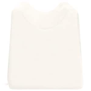 Polštář na nohy Jednobarevný Bílá 68 x 25 x 21,5 cm PU pěna - obrázek 4