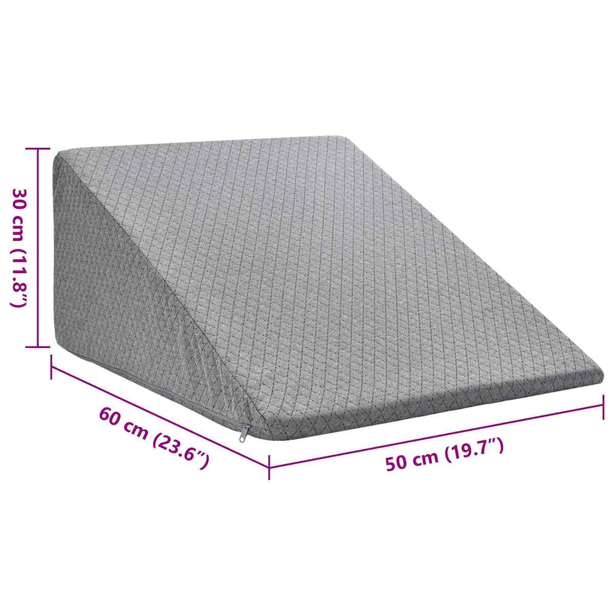 Benpude 60 x 50 x 30 cm Blød Memory Skum - Billede 9