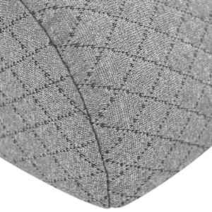 Polštář na nohy Geometrický Šedá 52 x 20 x 11 cm Paměťová pěna - obrázek 7