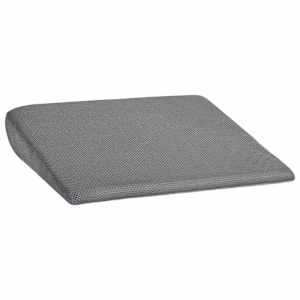 Polštář na sedák Šedá 39 x 38 x 8,5 cm PU pěna - obrázek 2