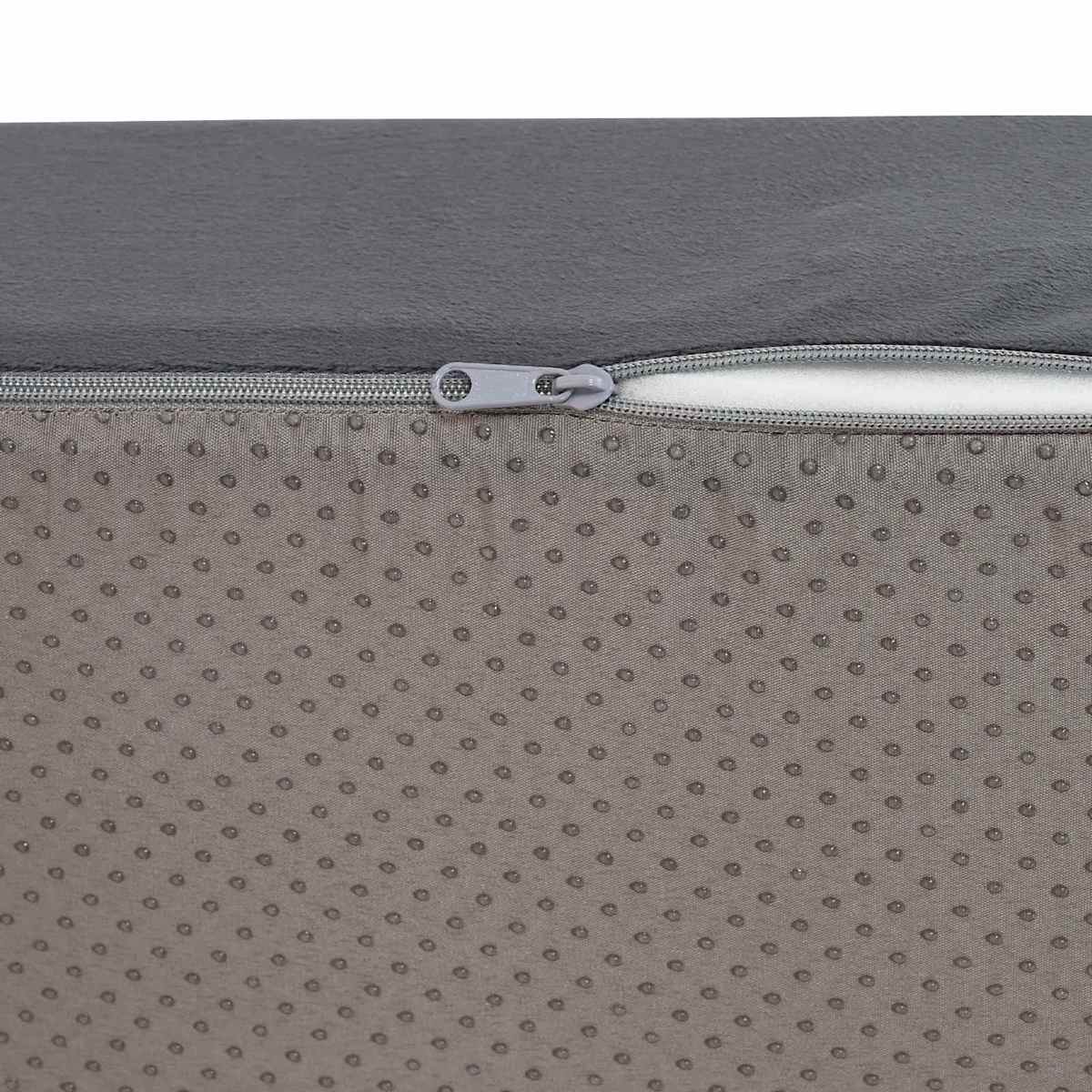 Sædehynde 40 x 40 x 10 cm PU Skum Grå - Billede 6