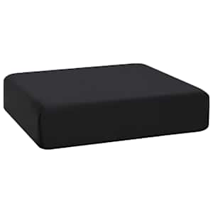 Polštář na sedák Černá 40 x 40 x 11 cm PU pěna - obrázek 2