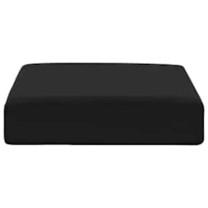Polštář na sedák Černá 40 x 40 x 11 cm PU pěna - obrázek 5