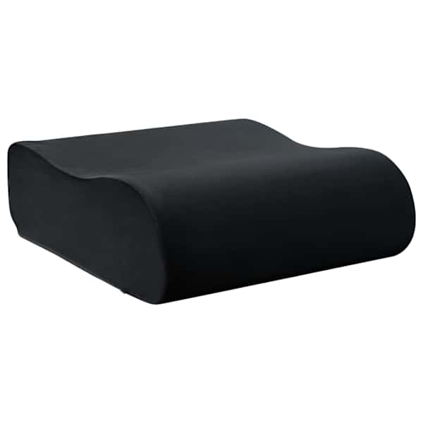 vidaXL Istmepadi &Uuml;ksv&auml;rviline Must 40 x 40 x 13 cm PU Vaht