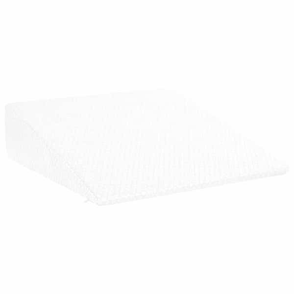 vidaXL Nurgakujuline padi 69 x 64 x 19 cm Keskmine M&auml;lupadi Valge