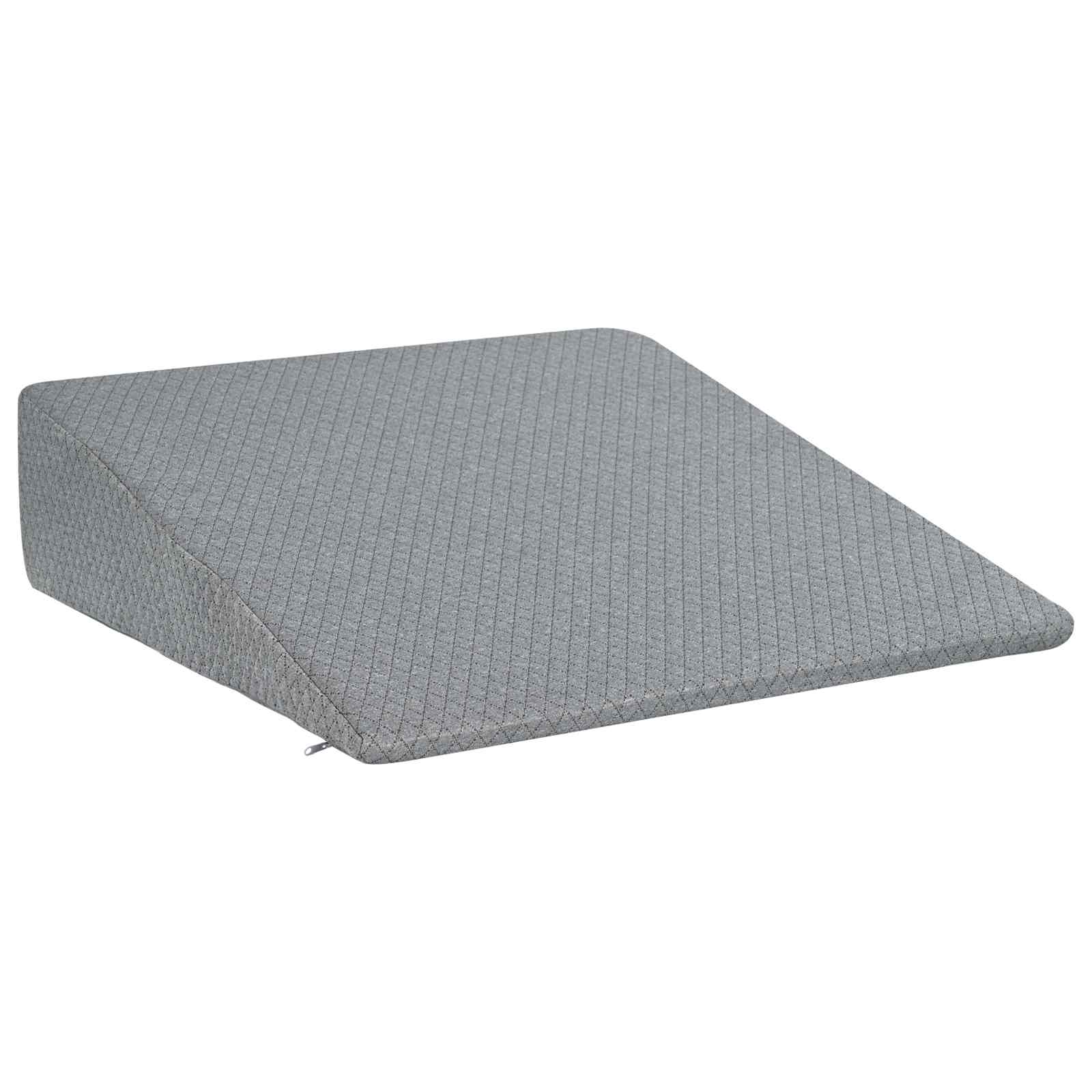 vidaXL Perna wedge Simplu Gri 69 x 64 x 19 cm