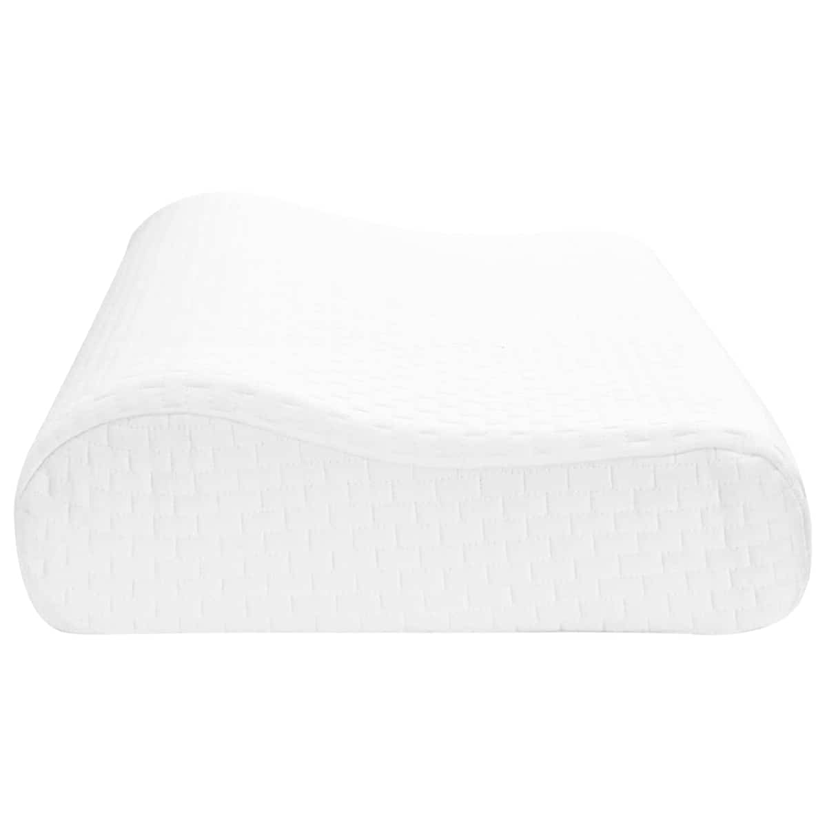 Sovepude,5 cm Medium Memory Skum Hvid - Billede 5