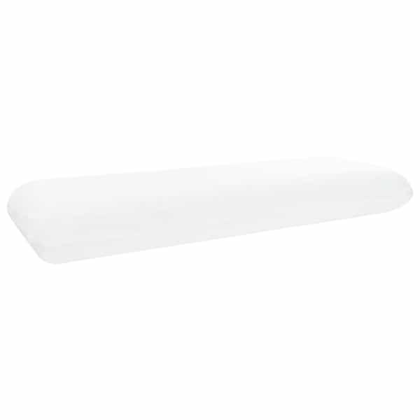 vidaXL Unepadi 105 x 36 x 13 cm Keskmine Geeliga M&auml;lumaterjal Valge