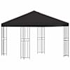 vidaXL Paviljon 3 x 3 m Antratsiit Pol&uuml;ester ja teras 190 gsm