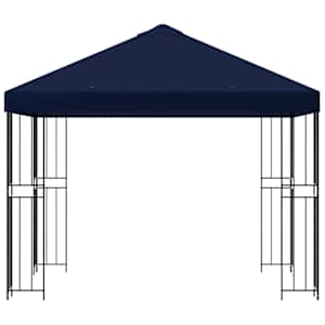 Altán 3 x 3 m Modrá Polyester a ocel 190 gsm - obrázek 4