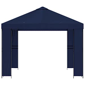 Altán 3 x 3 m Modrá Polyester a ocel 190 gsm - obrázek 4