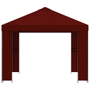 Altán 3 x 3 m Vínová Polyester a ocel 190 gsm - obrázek 4