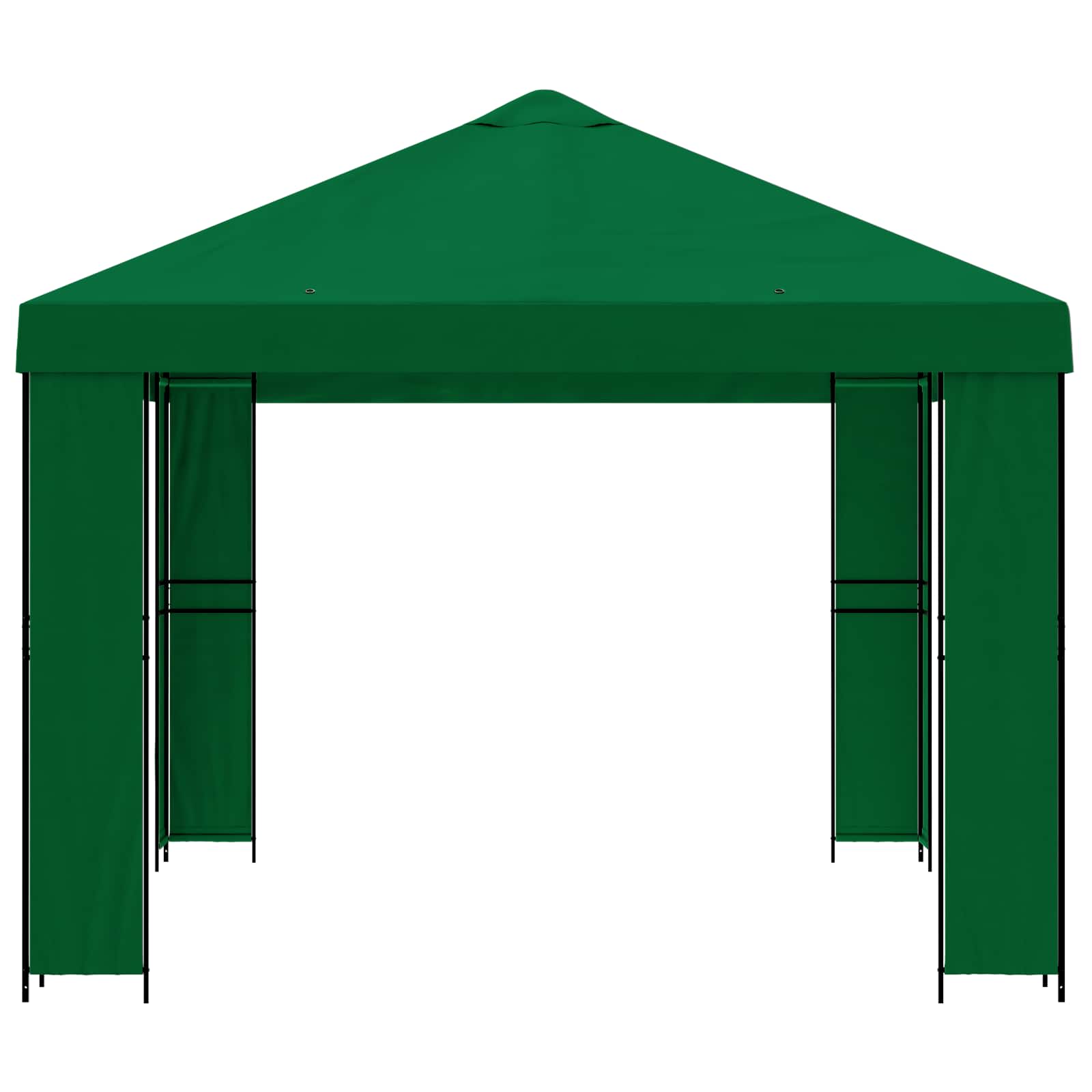 Prieel 4 × 3 m Groen Polyester en staal 190 image 4