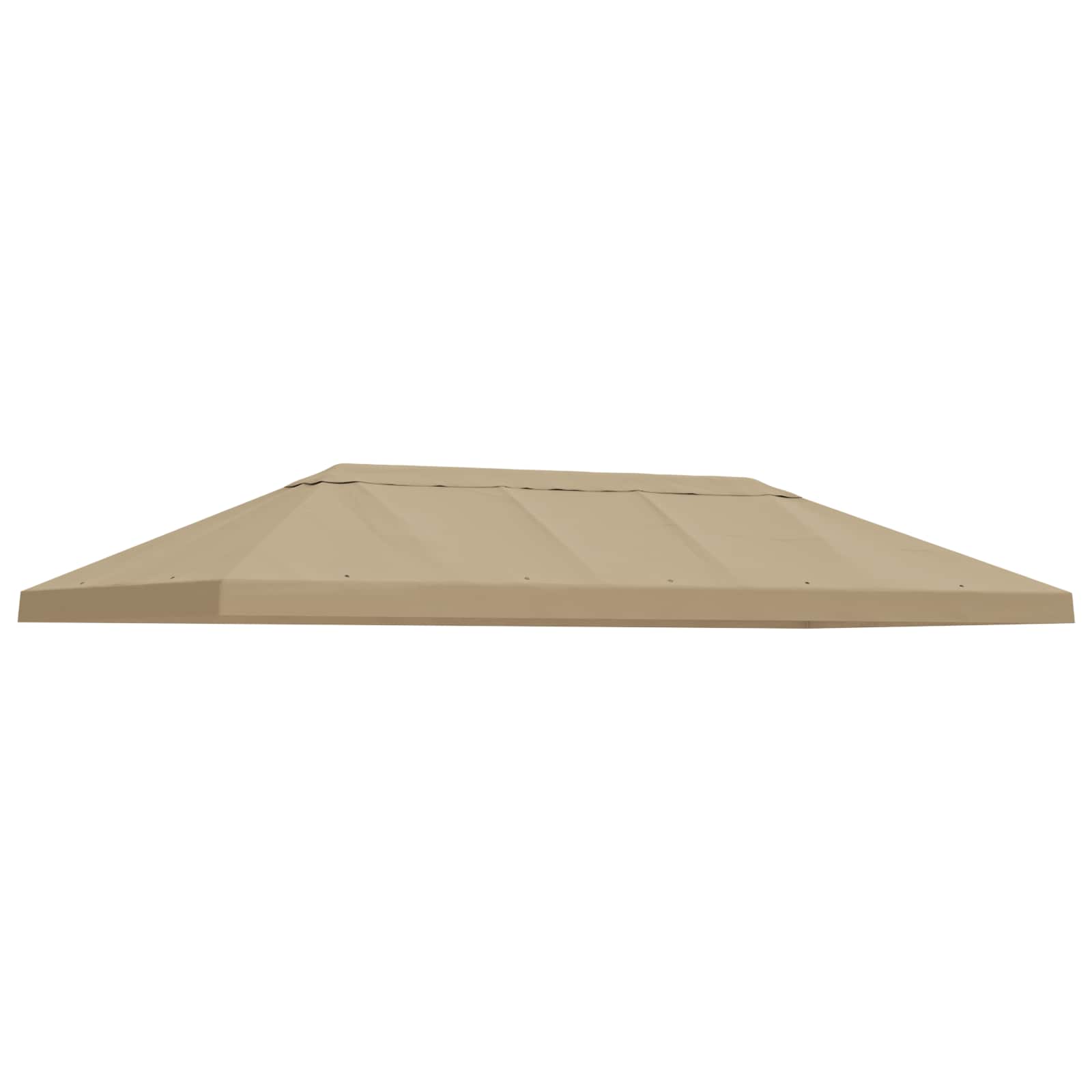 Gazebo Luifel Dekking 6 x 3 m Beige Polyester 190 image 2