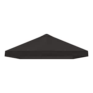 Kryt stanu altánu 6 x 3 m Antracitová Polyester 190 - obrázek 4