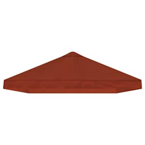 Kryt stanu altánu 6 x 3 m Cihlová Polyester 190 - obrázek 4