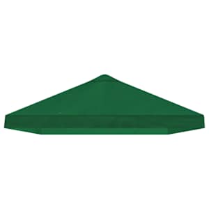 Kryt stanu altánu 6 x 3 m Zelená Polyester 190 - obrázek 4