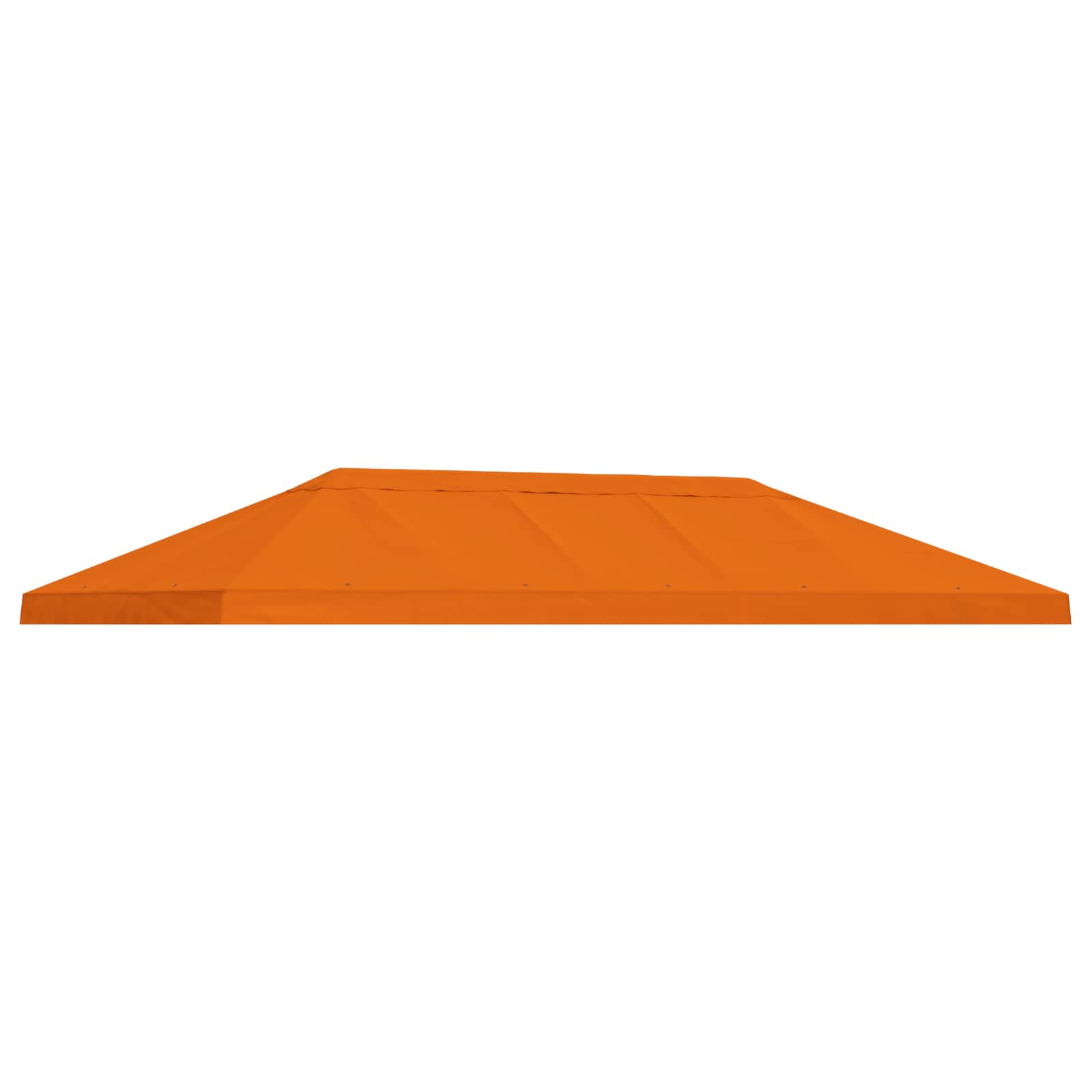 Gazebo Luifel Dekking 6 x 3 m Oranje Polyester 190 image 2